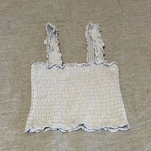 Hollister Blue Tube Tank Top